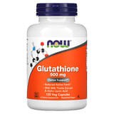 NOW Foods, Glutatión, 500 mg, 120 cápsulas vegetales
