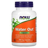 NOW Foods, Eliminación de agua, Equilibrio de líquidos, 100 cápsulas vegetales