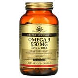 Solgar, Omega-3, EPA y DHA, Concentración triple, 950 mg, 100 cápsulas blandas