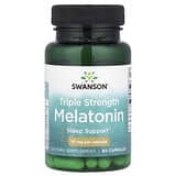 Swanson, Melatonina con triple concentración, 10 mg, 60 cápsulas