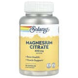 Solaray, Citrato de magnesio, 400 mg, 90 cápsulas (133 mg por cápsula)