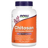 NOW Foods, Quitosano, 500 mg, 240 cápsulas vegetales