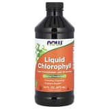 NOW Foods, Clorofila líquida, Sabor natural a menta, 473 ml (16 oz. líq.)