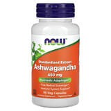 NOW Foods, Ginseng indio, Extracto estandarizado, 450 mg, 90 cápsulas vegetales