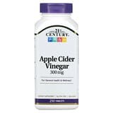 21st Century, vinagre de manzana 300 mg, 250 comprimidos