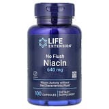 Life Extension, Niacina que no causa enrojecimiento, 640 mg, 100 cápsulas