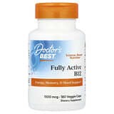 Doctor's Best, B12 de acción integral, 1500 mcg, 180 cápsulas vegetarianas