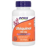 NOW Foods, Ubiquinol, 100 mg, 120 cápsulas blandas