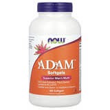 NOW Foods, ADAM™, Suplemento multivitamínico superior para hombres, 180 cápsulas blandas