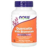 NOW Foods, Quercetina con bromelaína, 120 cápsulas vegetales