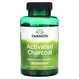 Swanson, Carbón vegetal activado, 260 mg, 120 cápsulas