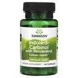 Swanson, Indol-3-carbinol con resveratrol, 200 mg, 60 cápsulas