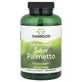 Swanson, Palma enana americana de espectro completo, 540 mg, 250 cápsulas