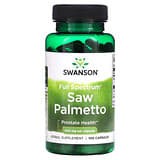 Swanson, Palma enana americana, 540 mg, 100 cápsulas