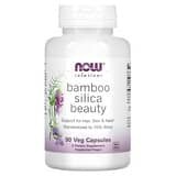NOW Foods, Solutions, Belleza de sílice de bambú, 90 cápsulas vegetales
