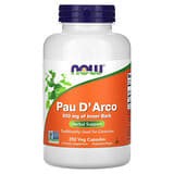 NOW Foods, Lapacho rosado, 1000 mg, 250 cápsulas vegetales (500 mg por cápsula)