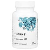 Thorne, B-Complex 12, 60 cápsulas vegetarianas