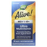 Nature's Way, Alive!, Suplemento ultramultivitamínico para hombres mayores de 50 años, 60 comprimidos