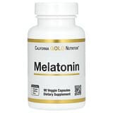 California Gold Nutrition, Melatonina, 3 mg, 90 cápsulas vegetales