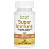 Super Nutrition, Superinmunidad, Suplemento multivitamínico con glutatión que refuerza el sistema inmunitario, 60 comprimidos