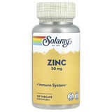Solaray, Zinc, 50 mg, 100 cápsulas vegetales