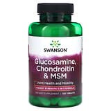 Swanson, Glucosamina, condroitina y MSM`` 120 comprimidos