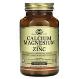 Solgar, Calcio y magnesio más zinc`` 100 comprimidos