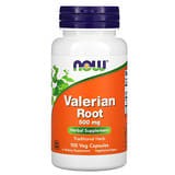 NOW Foods, Raíz de valeriana, 500 mg, 100 cápsulas vegetales