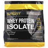 California Gold Nutrition, Sport, Aislado de proteína de suero de leche, Sin sabor, 2,27 kg (5 lb)