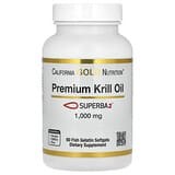 California Gold Nutrition, Aceite de kril prémium con Superba2™, 1000 mg, 60 cápsulas blandas