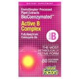 Natural Factors, BioCoenzymated, Complejo B activo, 60 cápsulas vegetales