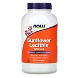 NOW Foods, Lecitina de girasol, 1200 mg, 200 cápsulas blandas