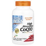 Doctor's Best, CoQ10 de alta absorción con BioPerine, 300 mg, 90 cápsulas blandas vegetales