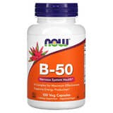 NOW Foods, B-50, 100 cápsulas vegetales