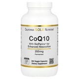 California Gold Nutrition, CoQ10 con BioPerine®, 200 mg, 360 cápsulas vegetales