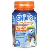 The Smurfs, Gomitas para niños, Probiótico digestivo, De 3 años en adelante, Baya pitufo, 40 gomitas