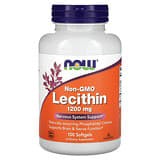 NOW Foods, Lecitina sin OGM, 3600 mg, 100 cápsulas blandas (1200 mg por cápsula blanda)