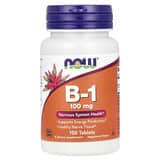 NOW Foods, B-1, 100 mg, 100 Comprimidos