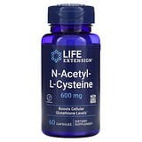 Life Extension, N-acetil-L-cisteína, 600 mg, 60 cápsulas