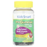 Kids Smart, Gomitas Vita para niños Smart®, Suplemento multivitamínico Picky Eaters con 4 vegetales, De 3 años en adelante, Baya